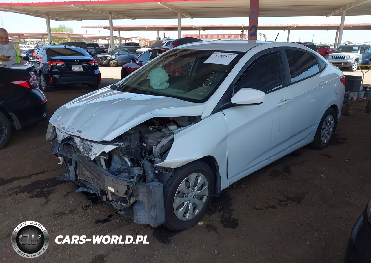 2017 Hyundai Accent Se VIN:KMHCT4AE7HU361604 - 2