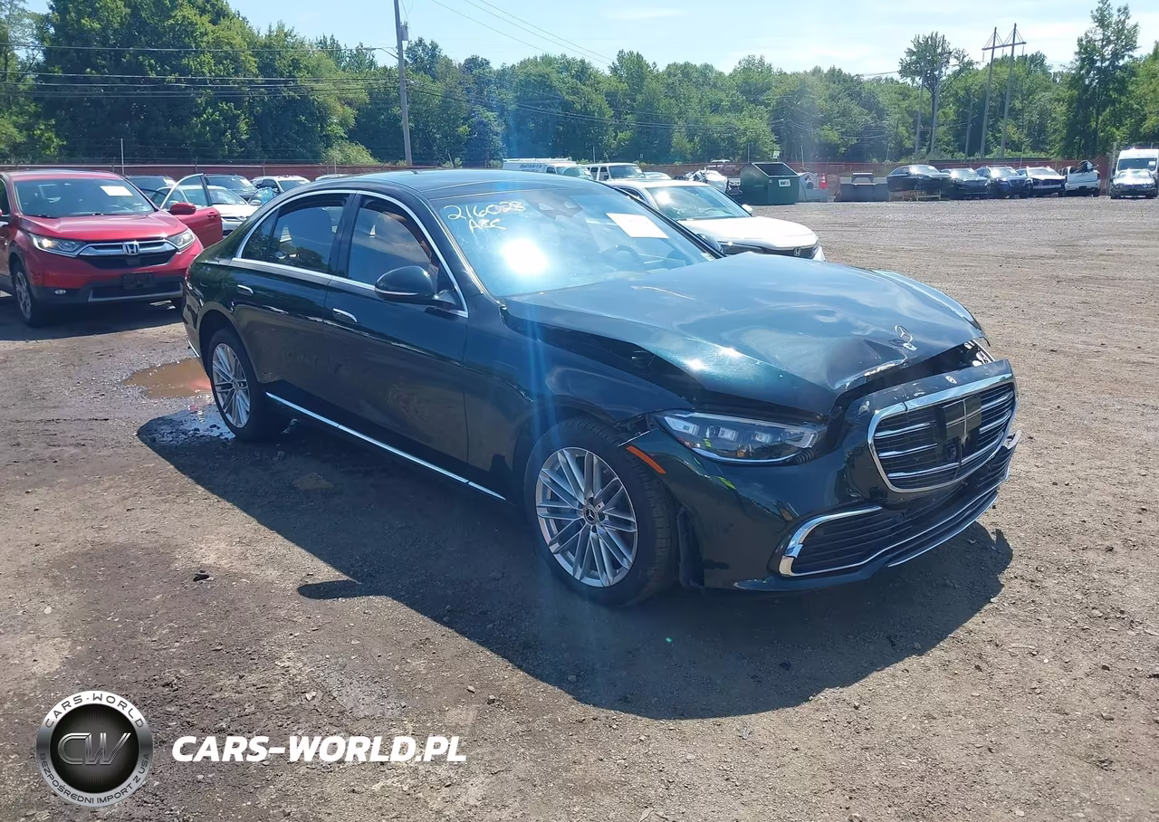 2022 Mercedes-Benz S 580 4Matic VIN:W1K6G7GB9NA154557 - 1