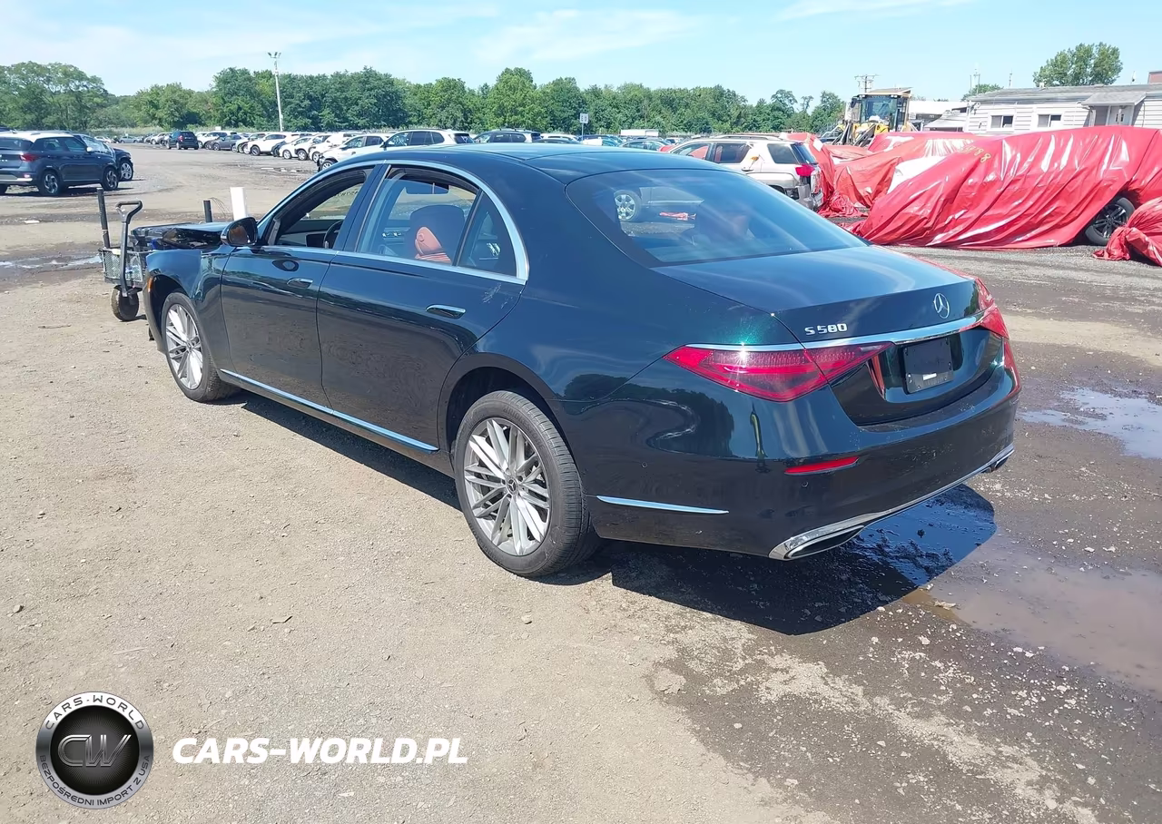 2022 Mercedes-Benz S 580 4Matic VIN:W1K6G7GB9NA154557 - 3