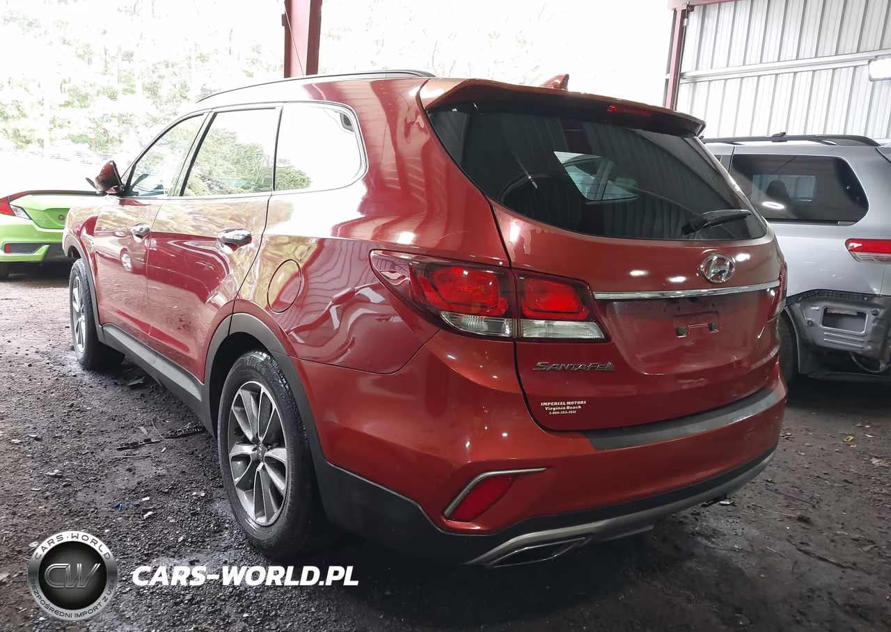 2017 Hyundai Santa Fe Se VIN:KM8SM4HF9HU243285 - 3