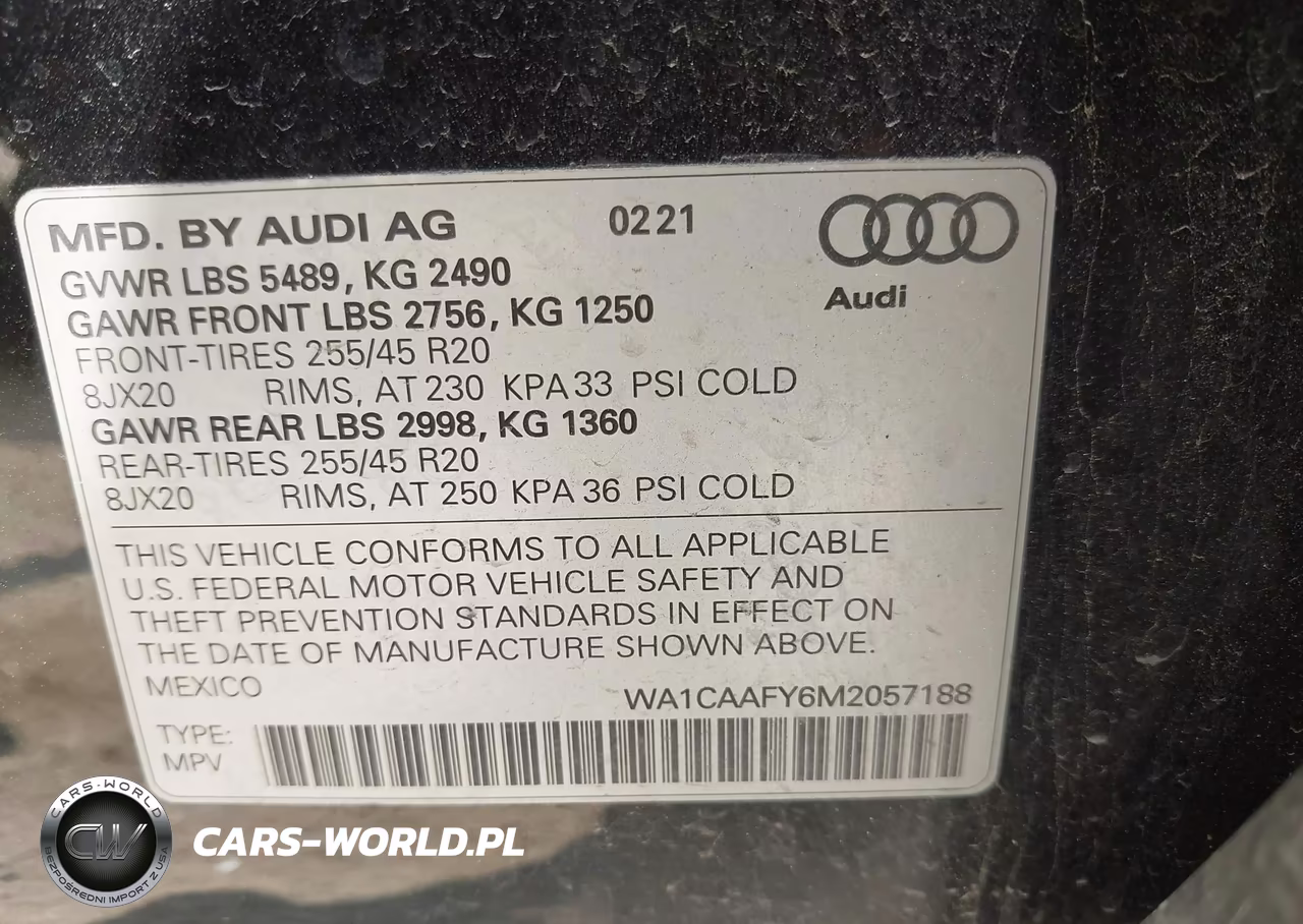 2021 Audi Q5 Prestige 45 Tfsi Quattro S Tronic VIN:WA1CAAFY6M2057188 - 9