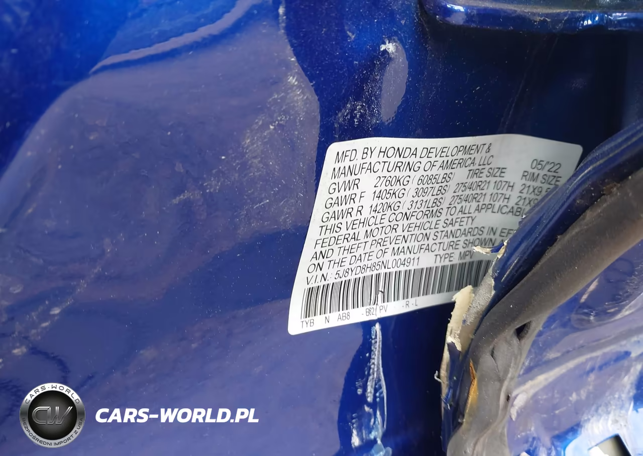 2022 Acura Mdx Type S W-Advance Package VIN:5J8YD8H85NL004911 - 9