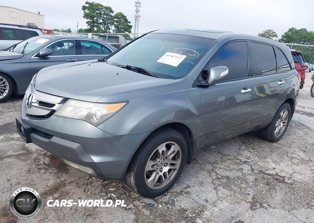 2008 Acura Mdx Technology Package VIN:2HNYD28408H538631 - 2