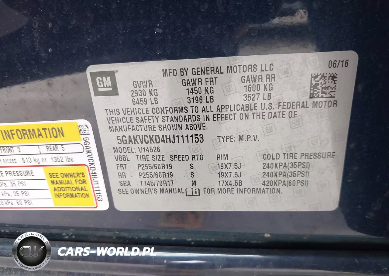 2017 Buick Enclave Premium VIN:5GAKVCKD4HJ111153 - 9