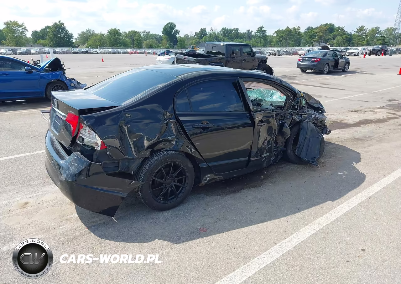 2010 Honda Civic Lx VIN:2HGFA1F54AH321070 - 4