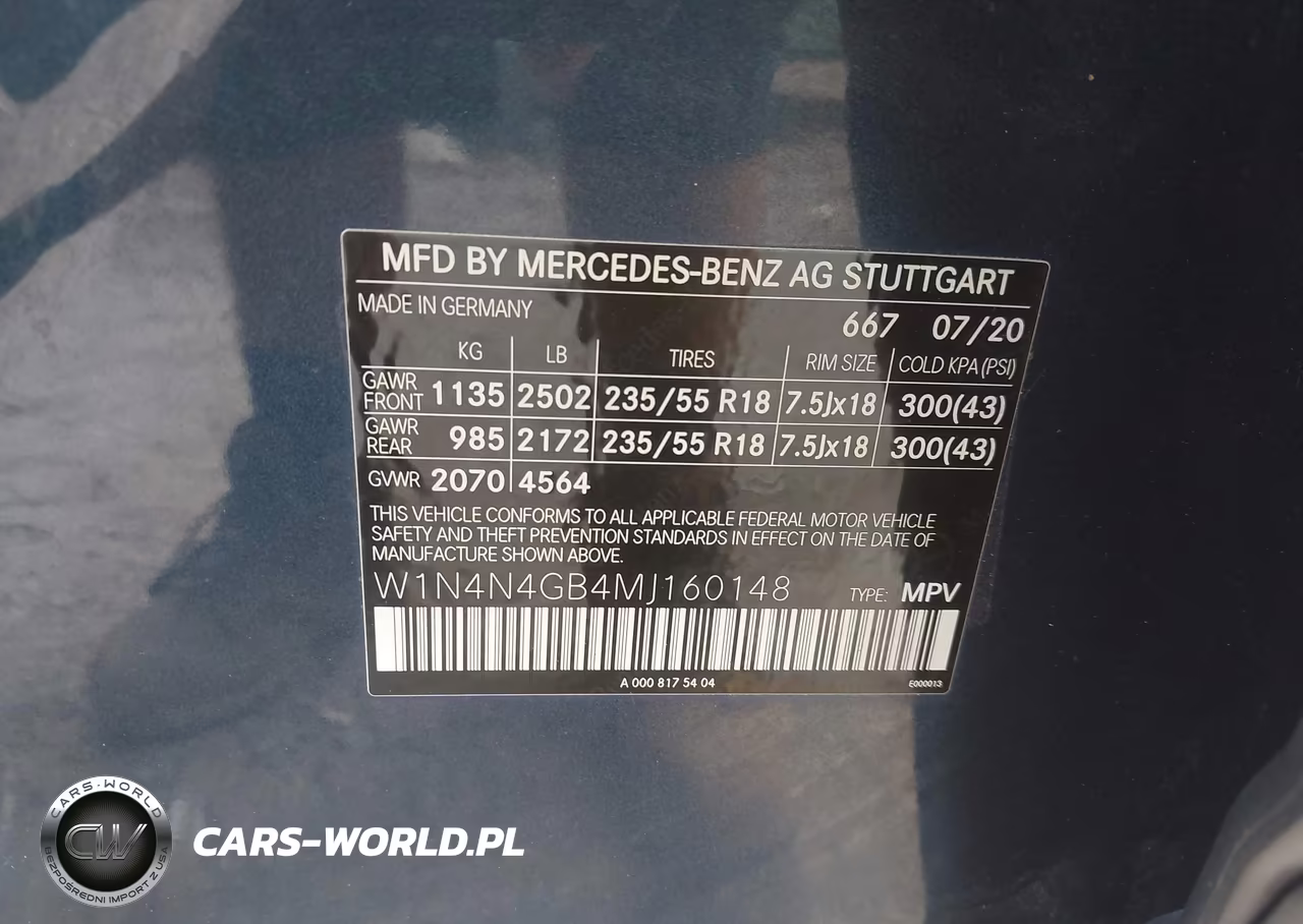 2021 Mercedes-Benz Gla 250 VIN:W1N4N4GB4MJ160148 - 9