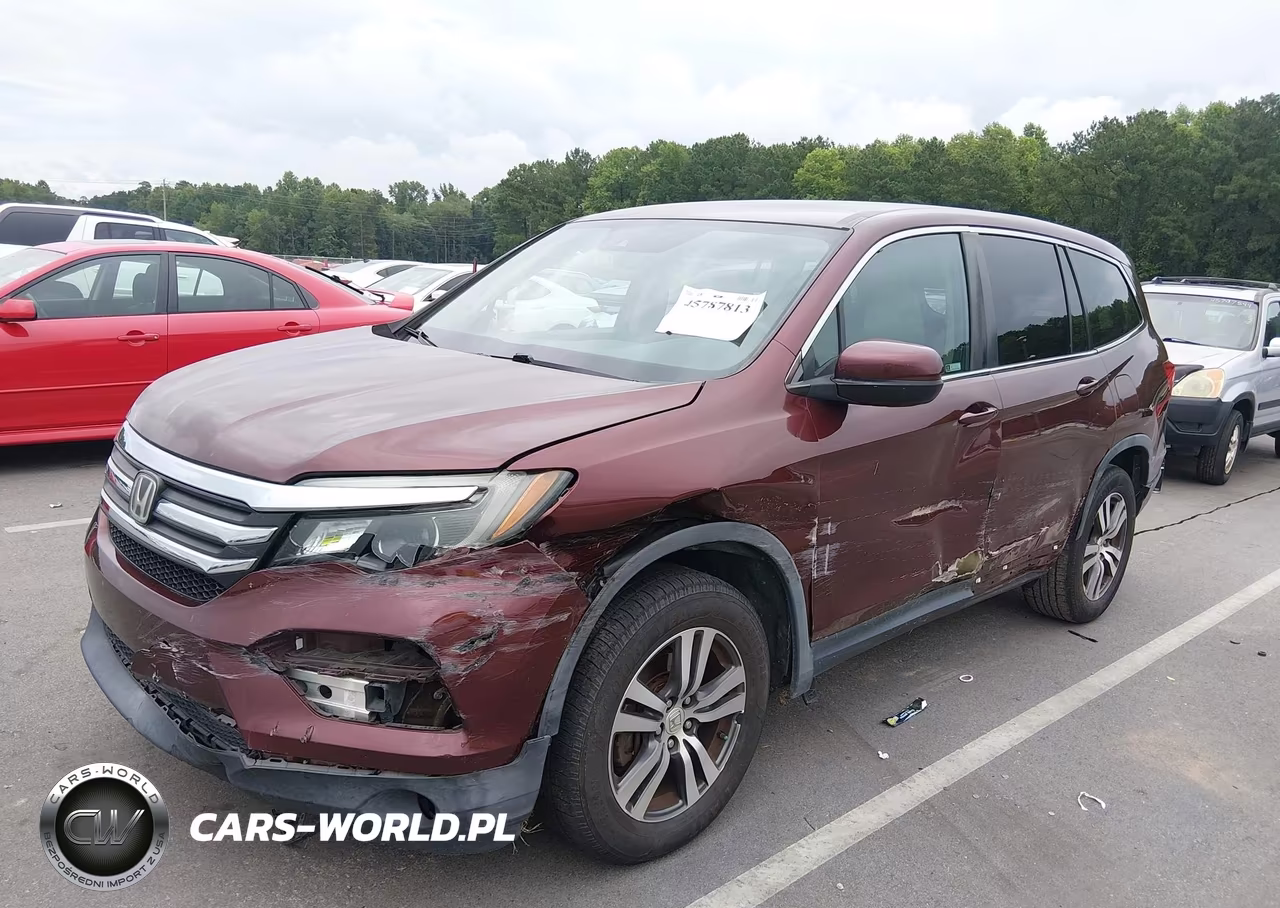 2018 Honda Pilot Ex VIN:5FNYF5H47JB007472 - 2