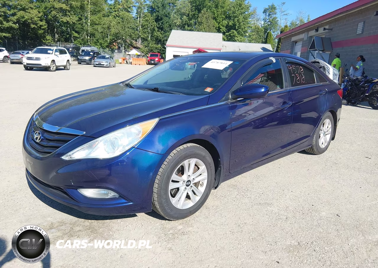 2013 Hyundai Sonata Gls VIN:5NPEB4AC3DH745575 - 2
