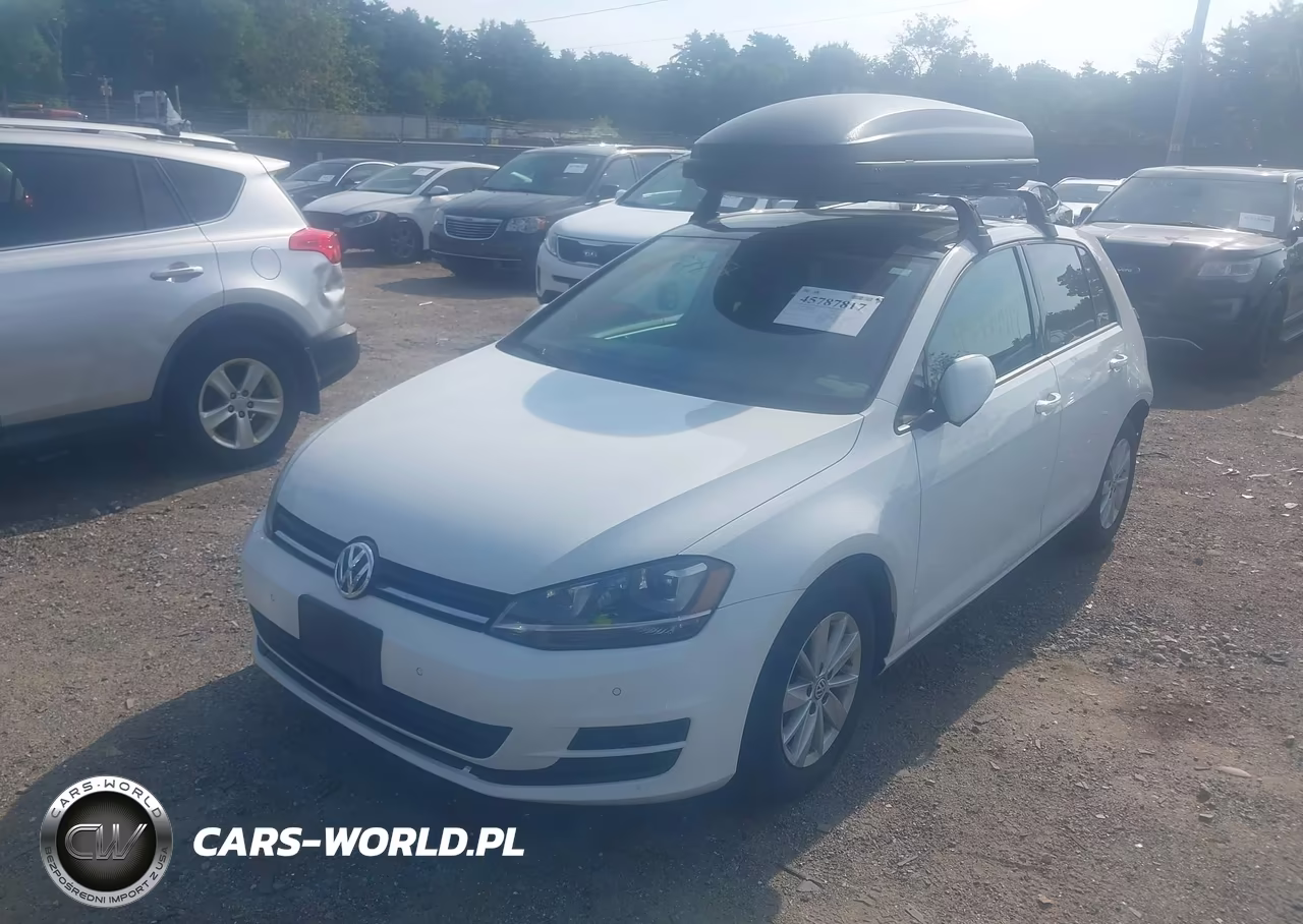 2015 Volkswagen Golf Tsi S 4-Door VIN:3VW217AUXFM095248 - 2