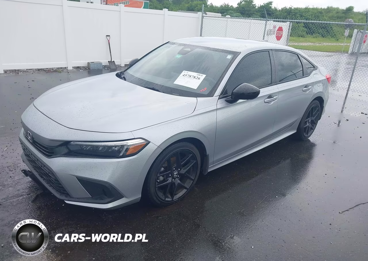 2024 Honda Civic Sport VIN:2HGFE2F52RH524836 - 2