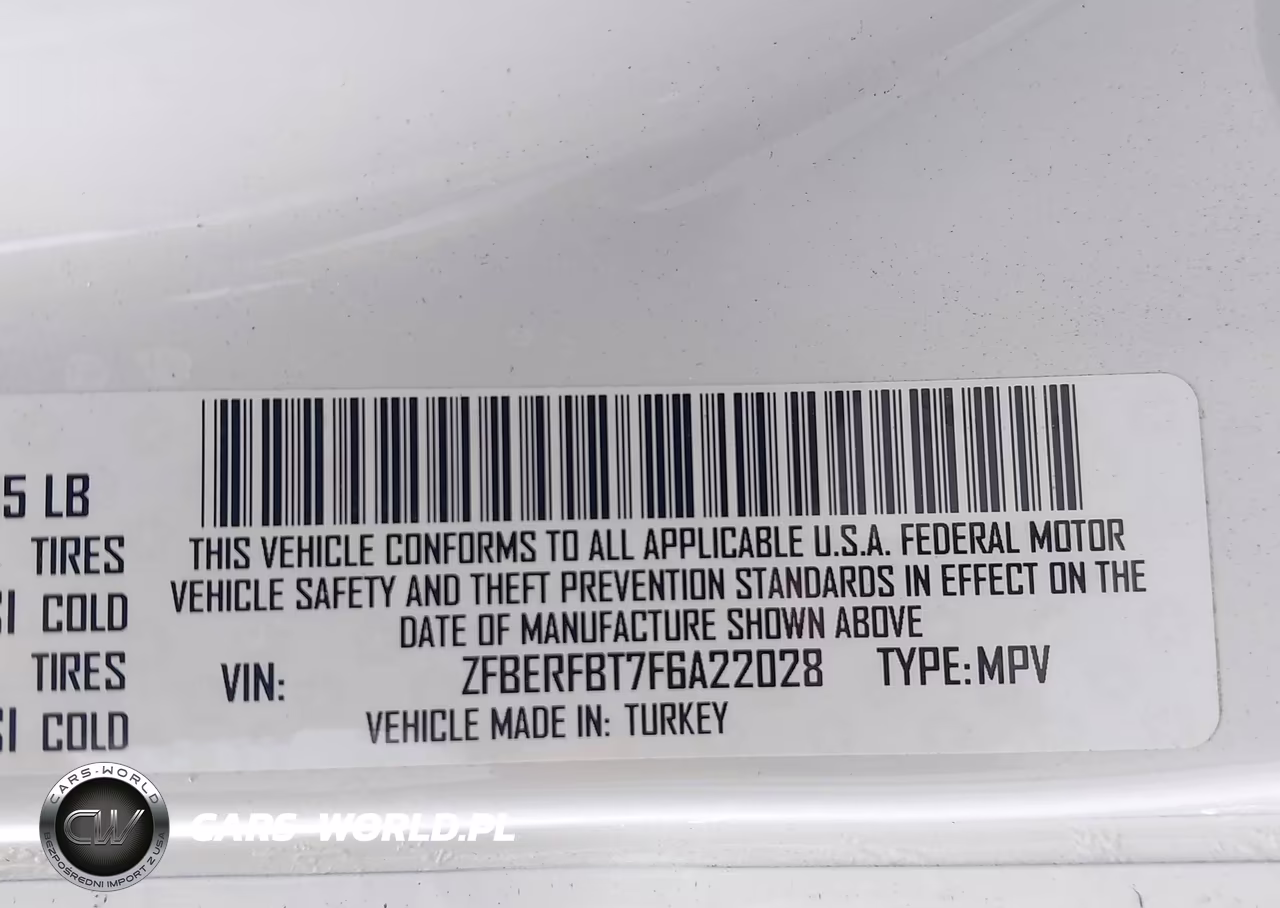 2015 Ram Promaster City Tradesman Slt VIN:ZFBERFBT7F6A22028 - 9