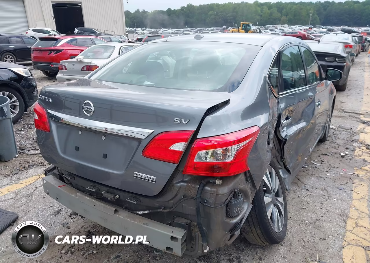 2019 Nissan Sentra Sv VIN:3N1AB7APXKY446350 - 4