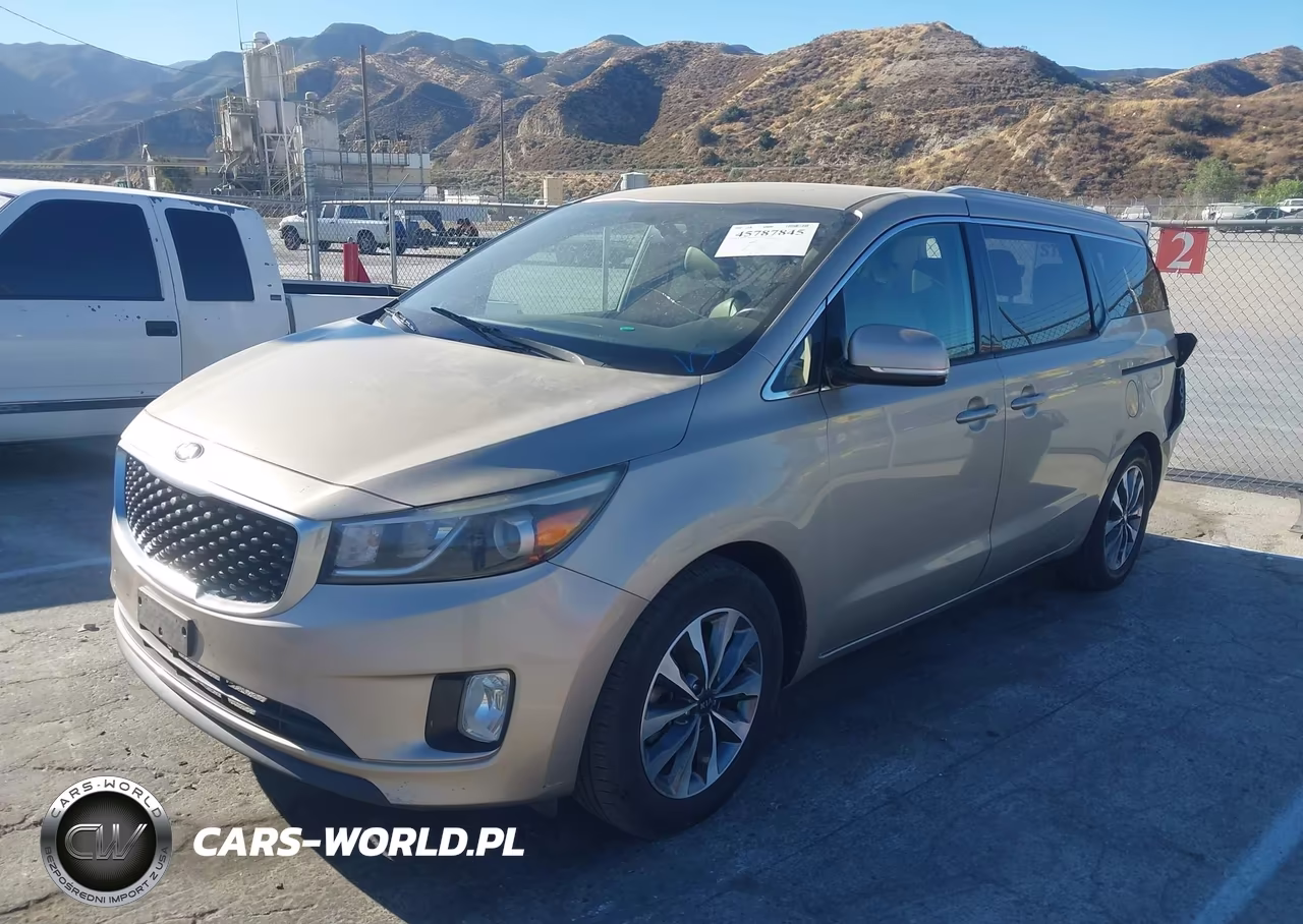 2015 Kia Sedona Sx VIN:KNDMC5C11F6051653 - 2