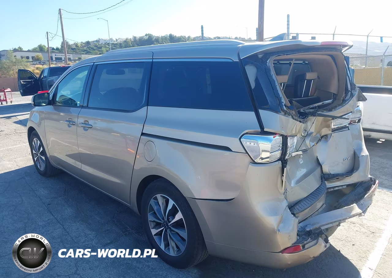 2015 Kia Sedona Sx VIN:KNDMC5C11F6051653 - 3