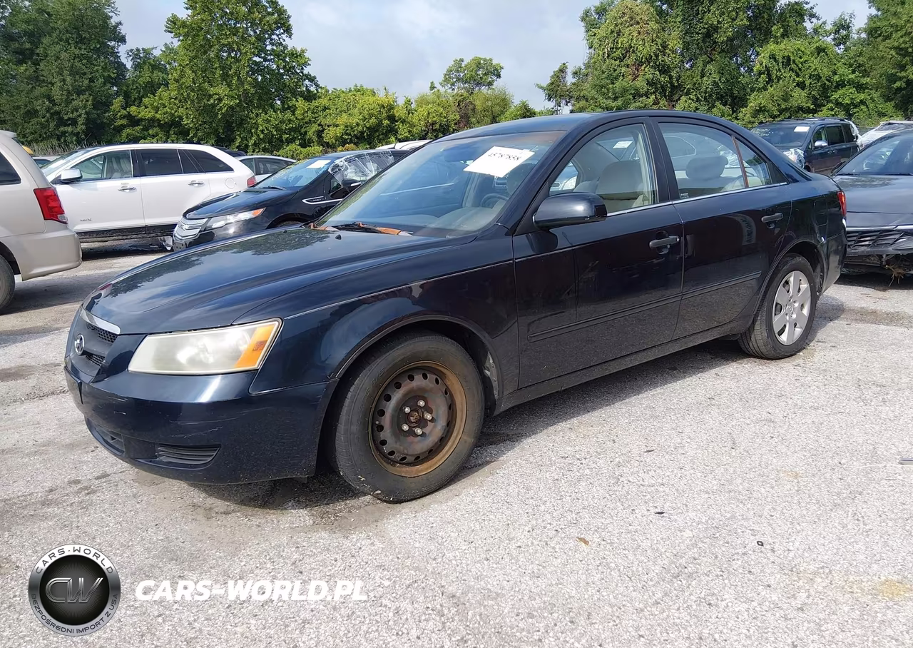 2007 Hyundai Sonata Gls-Gls W-Xm VIN:5NPET46C27H195019 - 2