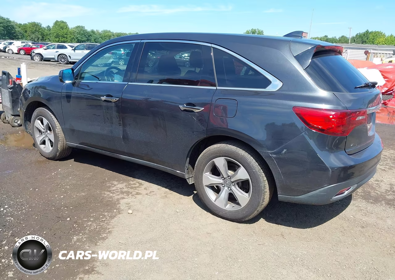 2014 Acura Mdx VIN:5FRYD4H20EB035696 - 3