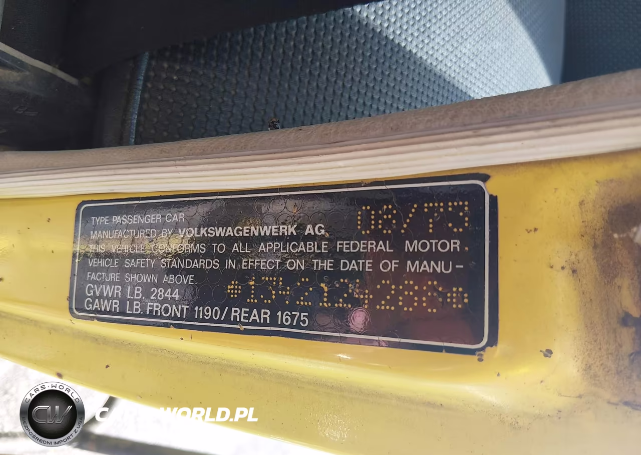 1974 Volkswagen Beetle VIN:1342124288 - 9