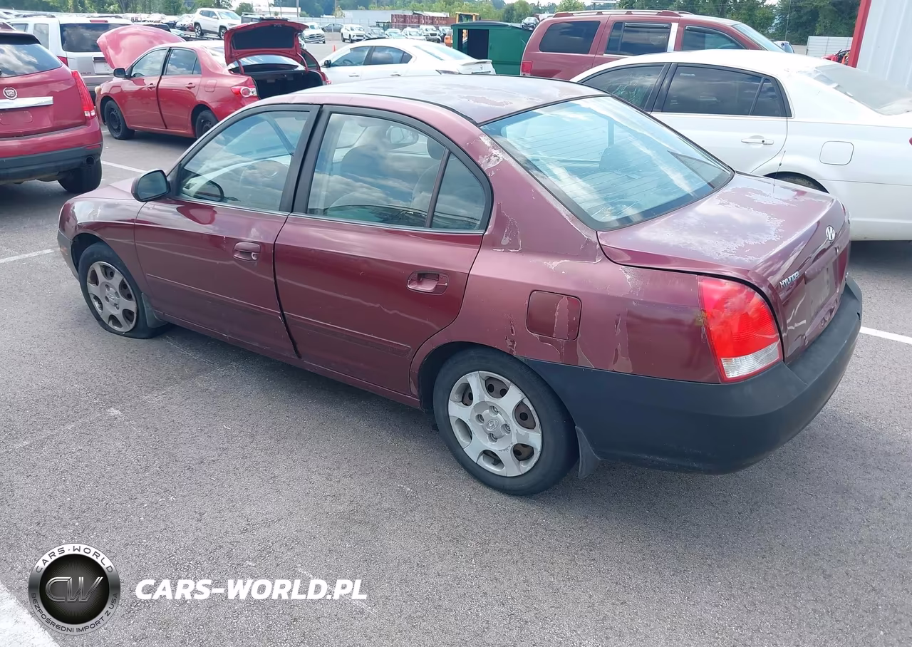 2001 Hyundai Elantra Gls VIN:KMHDN45D41U215781 - 3