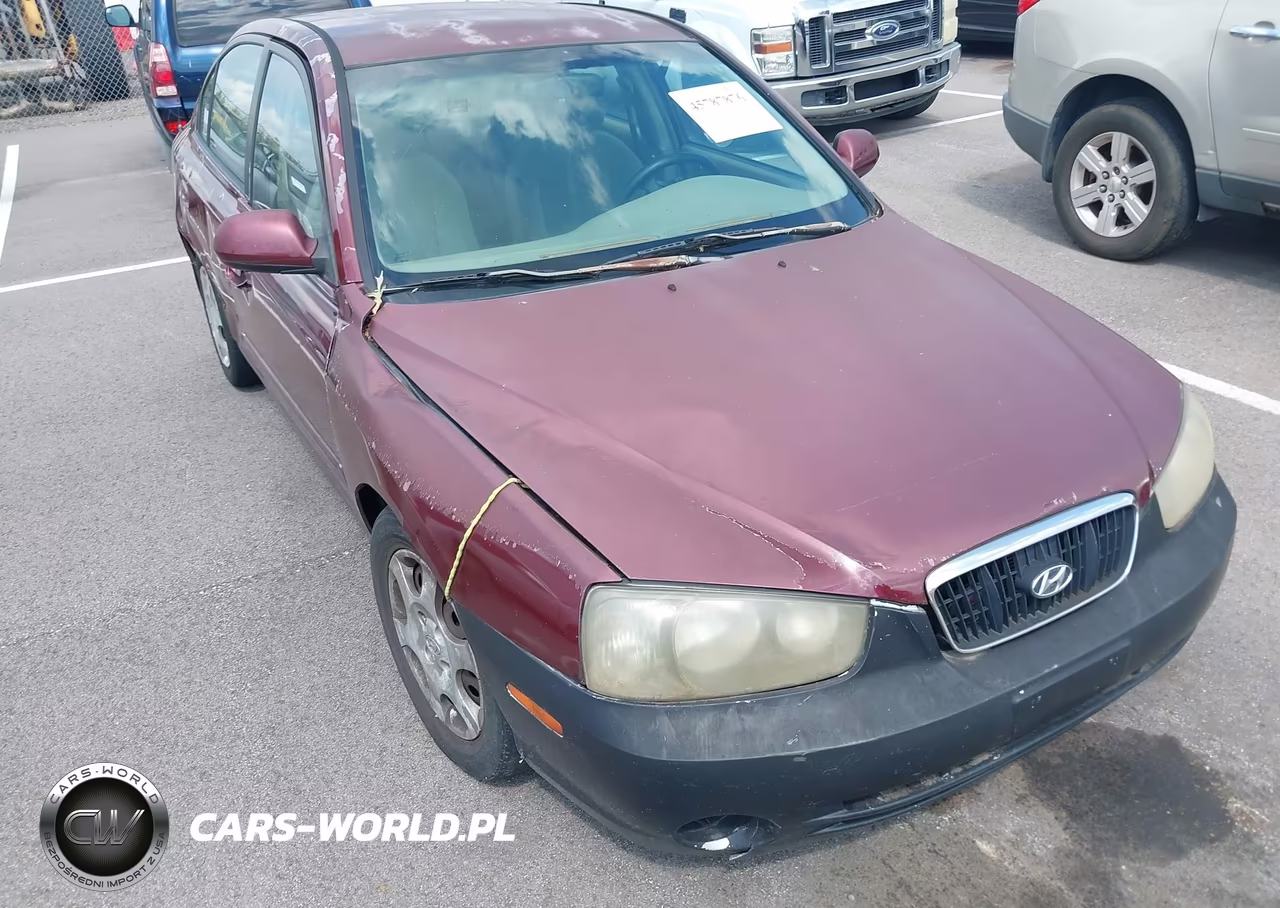 2001 Hyundai Elantra Gls VIN:KMHDN45D41U215781 - 6