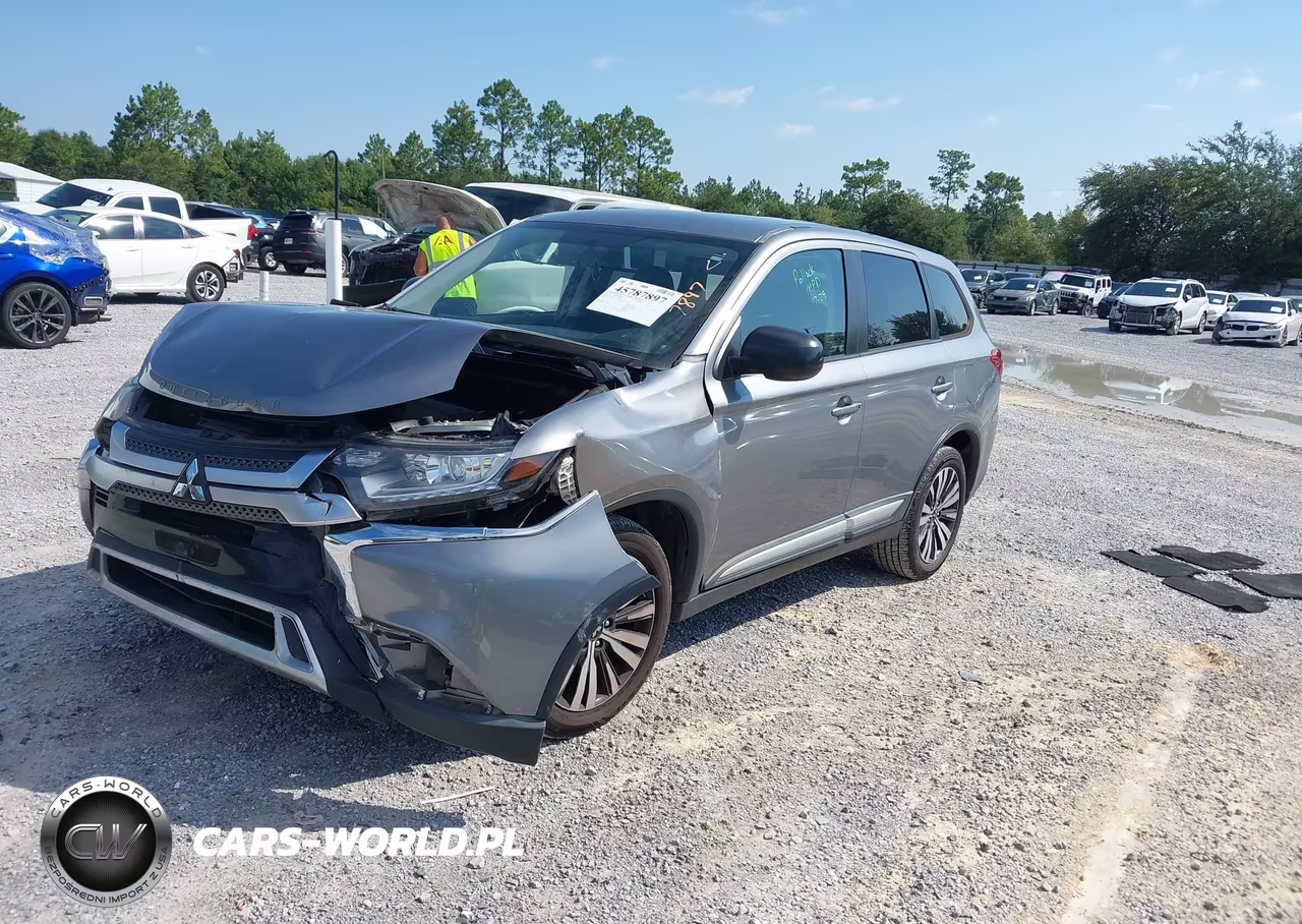 2019 Mitsubishi Outlander Es VIN:JA4AD2A38KZ051218 - 2