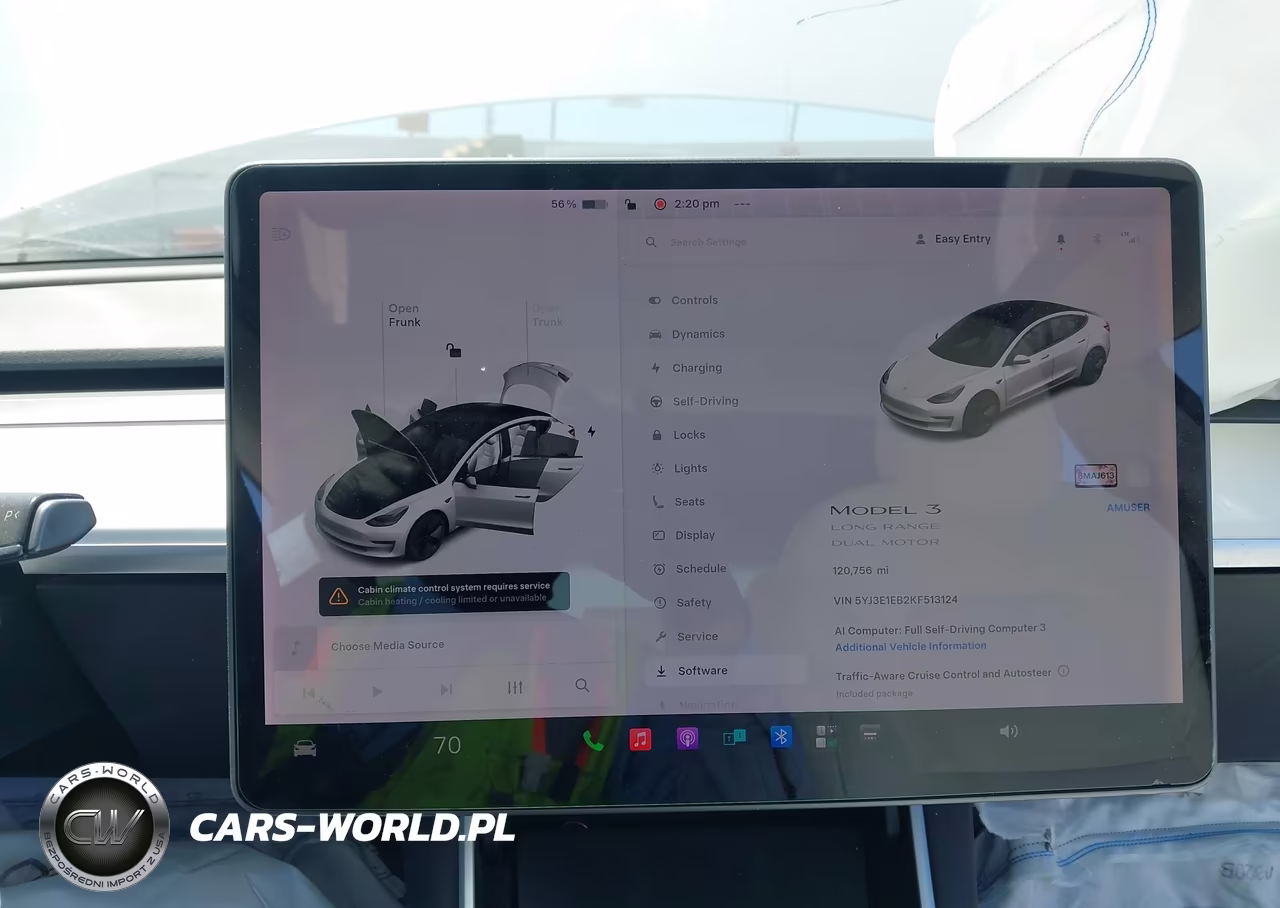 2019 Tesla Model 3 Long Range-Performance VIN:5YJ3E1EB2KF513124 - 7