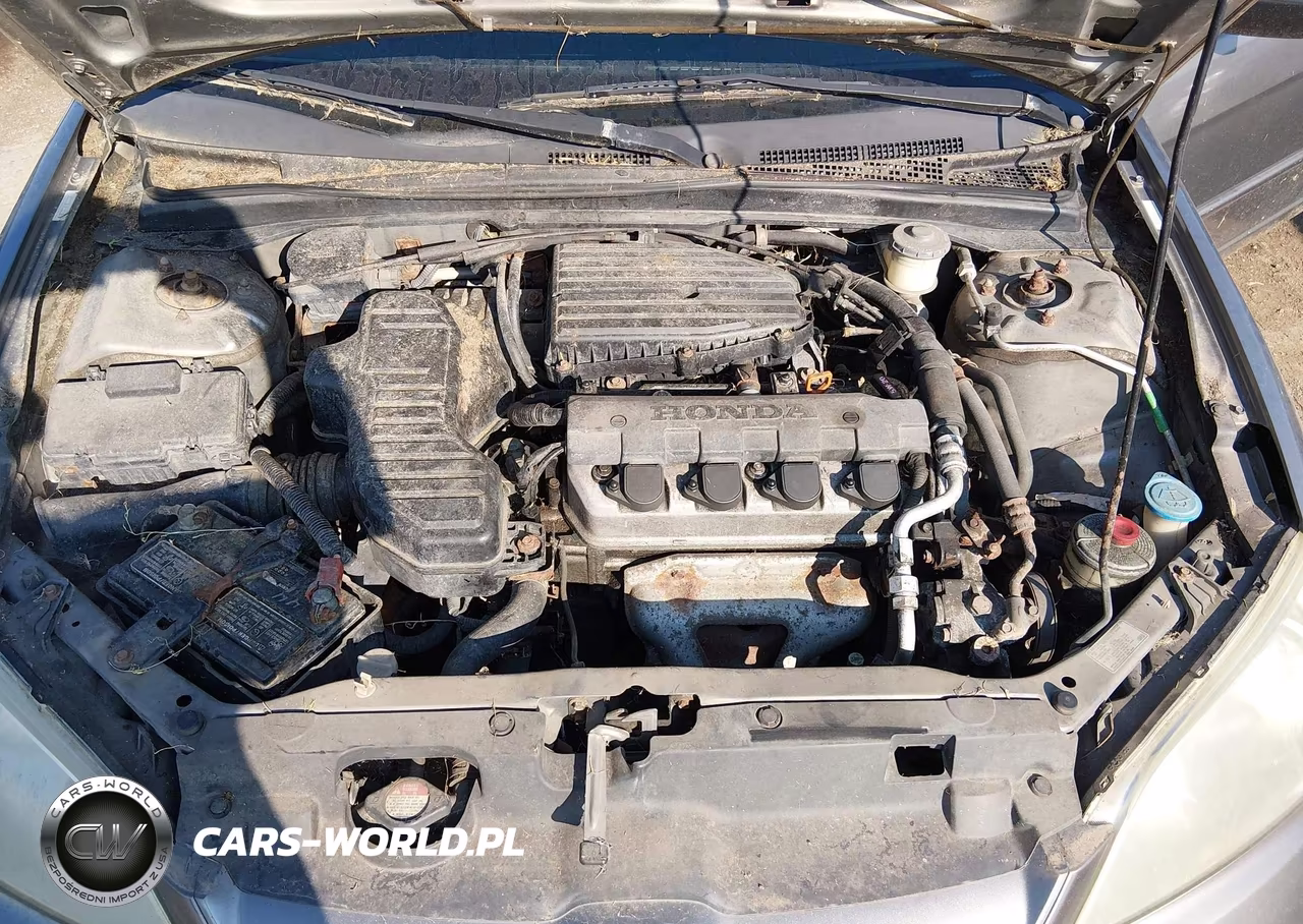 2004 Honda Civic Lx VIN:1HGES166X4L002605 - 10