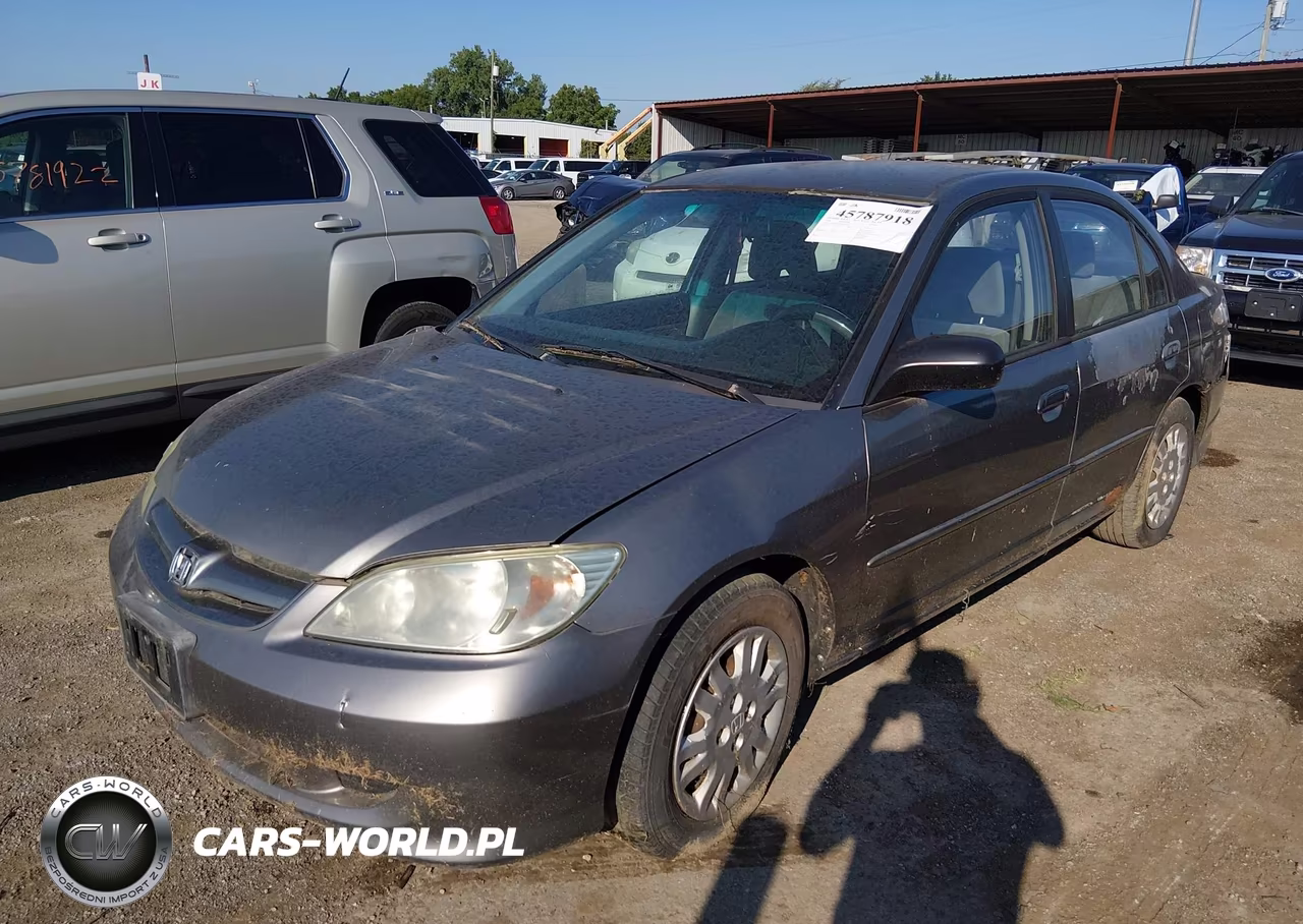 2004 Honda Civic Lx VIN:1HGES166X4L002605 - 2