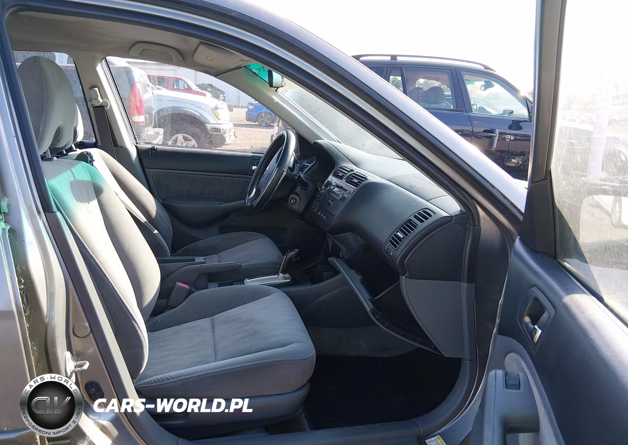 2004 Honda Civic Lx VIN:1HGES166X4L002605 - 5
