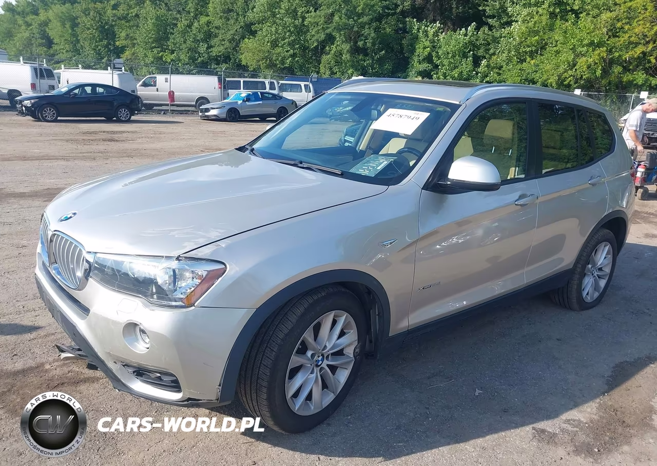2017 BMW X3 xDrive28I VIN:5UXWX9C33H0T18883 - 2