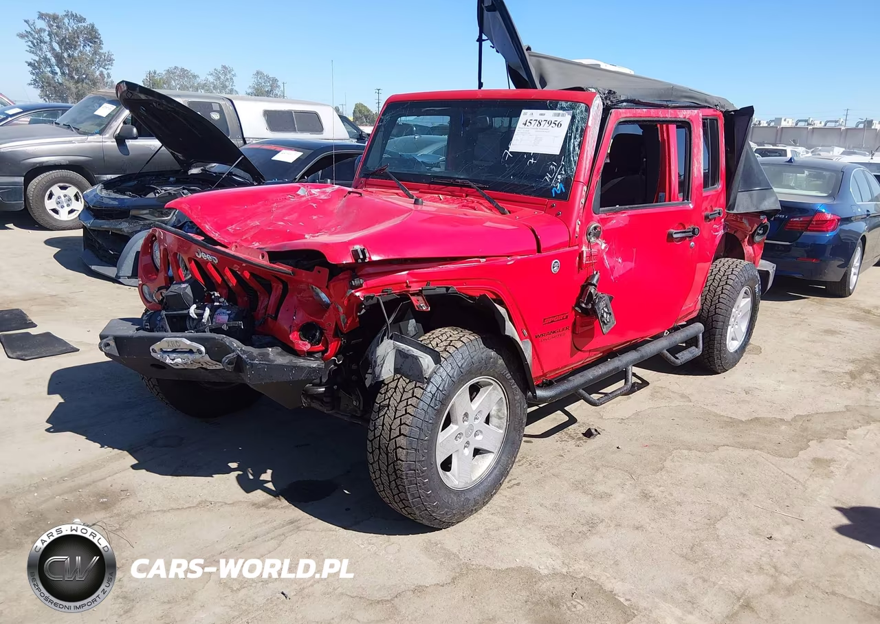 2017 Jeep Wrangler Unlimited Sport VIN:1C4BJWDG4HL719682 - 2