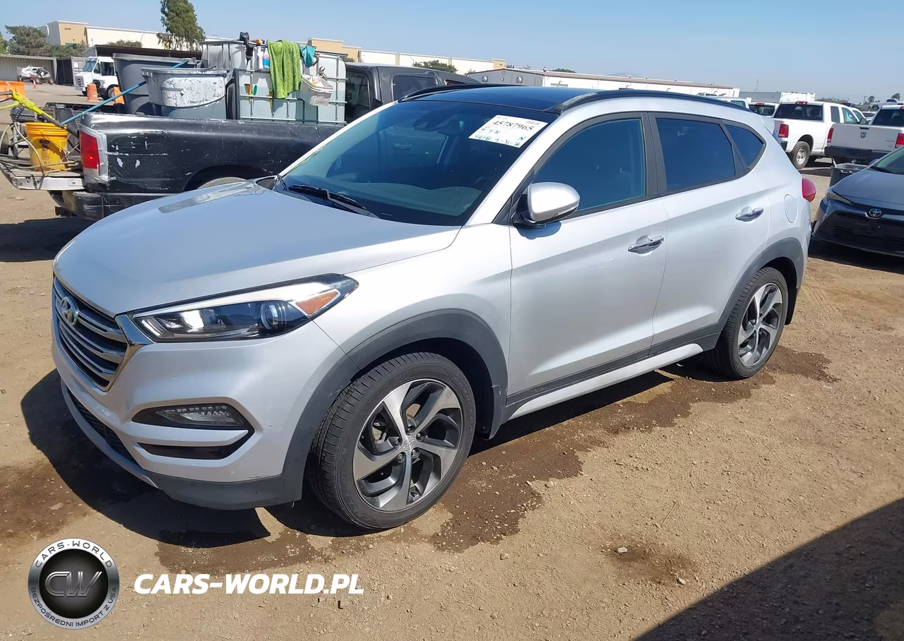 2017 Hyundai Tucson Limited VIN:KM8J3CA22HU537904 - 2