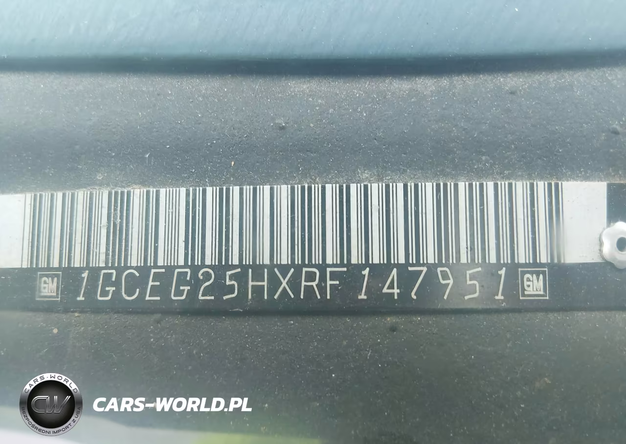 1994 Chevrolet G20 VIN:1GCEG25HXRF147951 - 9