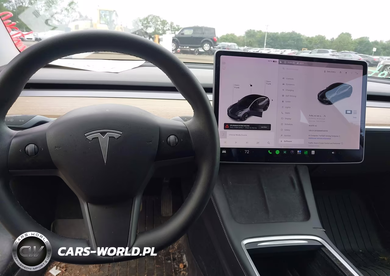 2021 Tesla Model 3 Long Range Dual Motor All-Wheel Drive VIN:5YJ3E1EB8MF849119 - 18