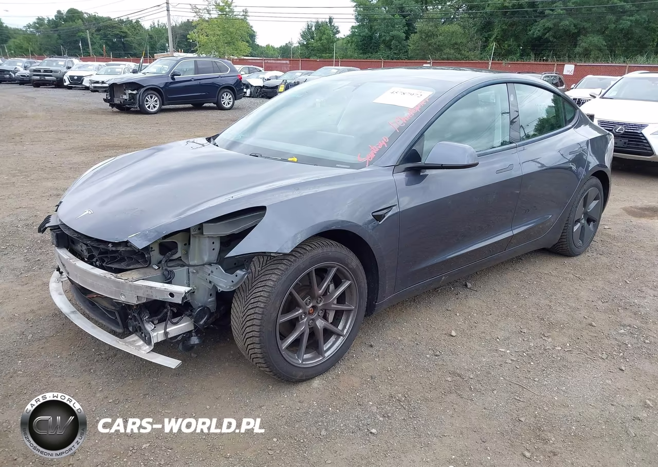 2021 Tesla Model 3 Long Range Dual Motor All-Wheel Drive VIN:5YJ3E1EB8MF849119 - 2