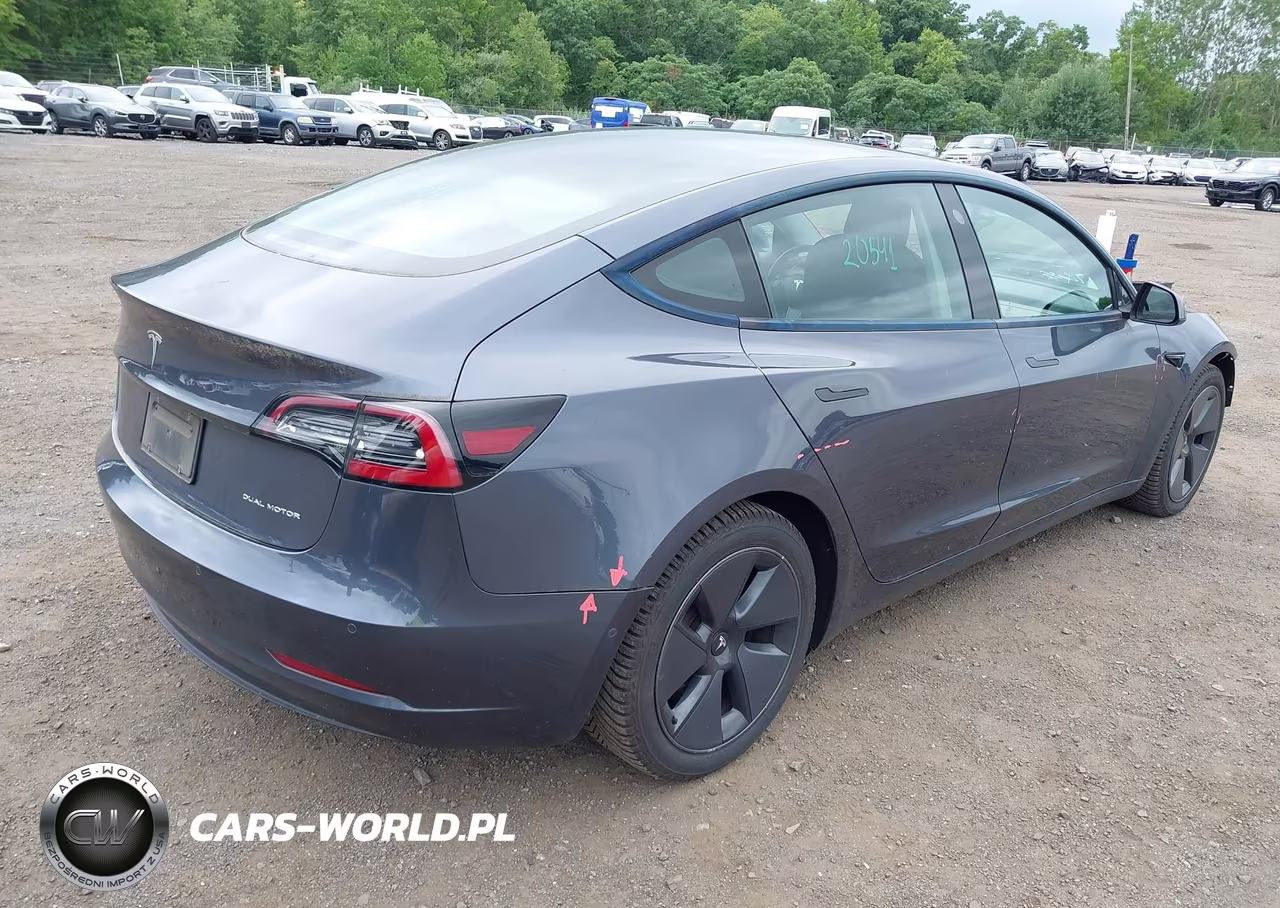2021 Tesla Model 3 Long Range Dual Motor All-Wheel Drive VIN:5YJ3E1EB8MF849119 - 4