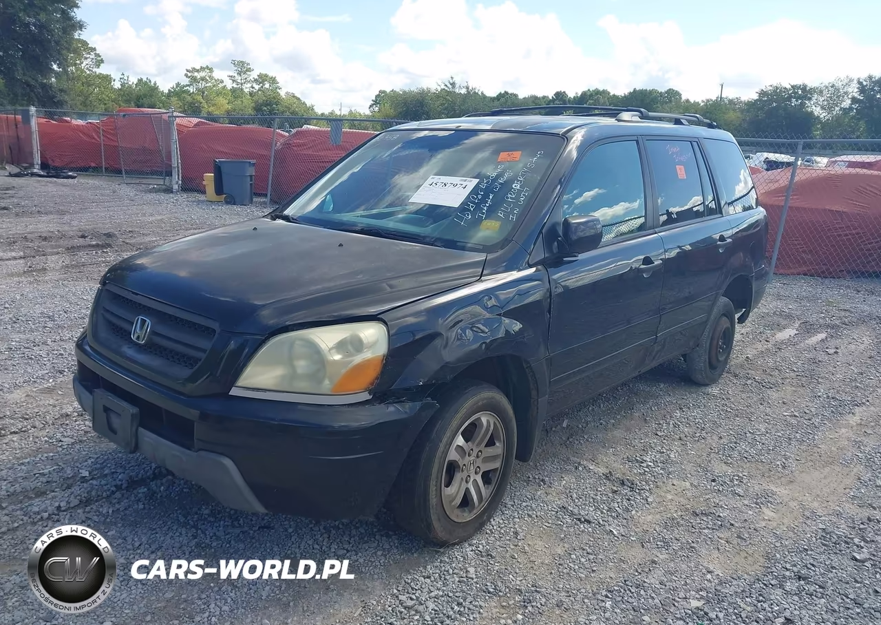 2004 Honda Pilot Ex-L VIN:5FNYF18594B002358 - 2
