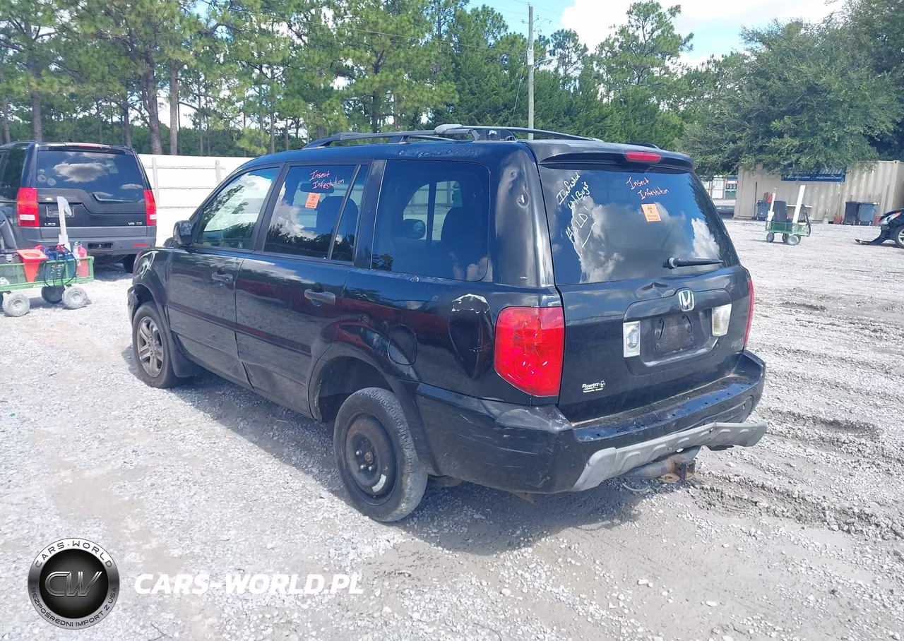 2004 Honda Pilot Ex-L VIN:5FNYF18594B002358 - 3