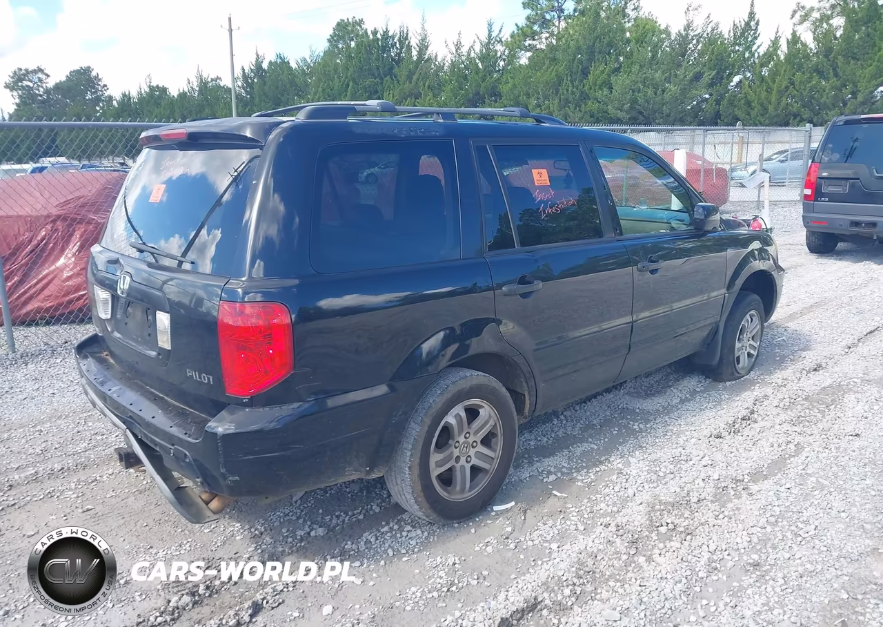 2004 Honda Pilot Ex-L VIN:5FNYF18594B002358 - 4