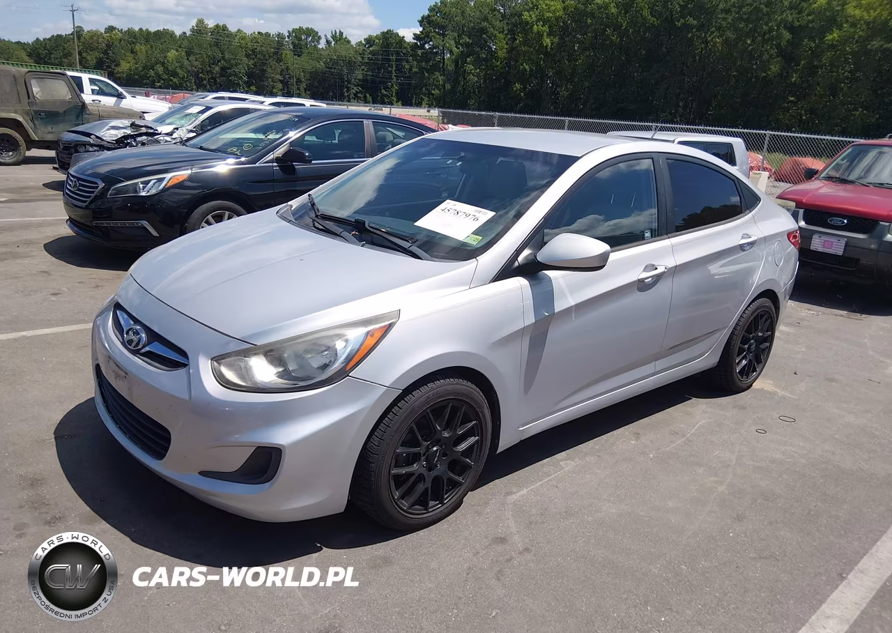2014 Hyundai Accent Gls VIN:KMHCT4AE5EU642957 - 2