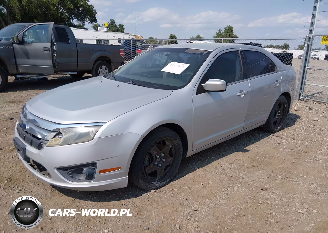 2010 Ford Fusion Se VIN:3FAHP0HG1AR161142 - 2