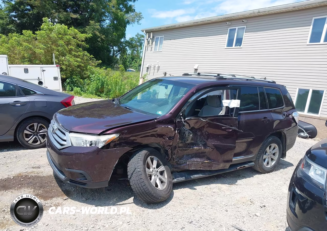 2012 Toyota Highlander Base V6 VIN:5TDBK3EH4CS154845 - 14