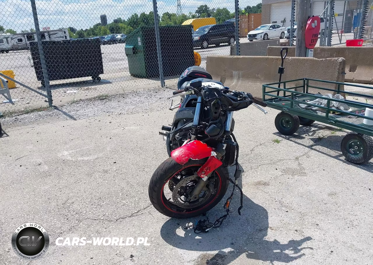 2001 Honda Cbr600 F4 VIN:JH2PC35031M211257 - 5