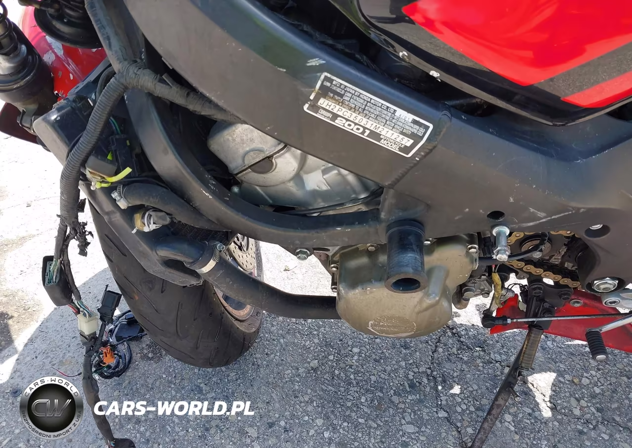 2001 Honda Cbr600 F4 VIN:JH2PC35031M211257 - 9