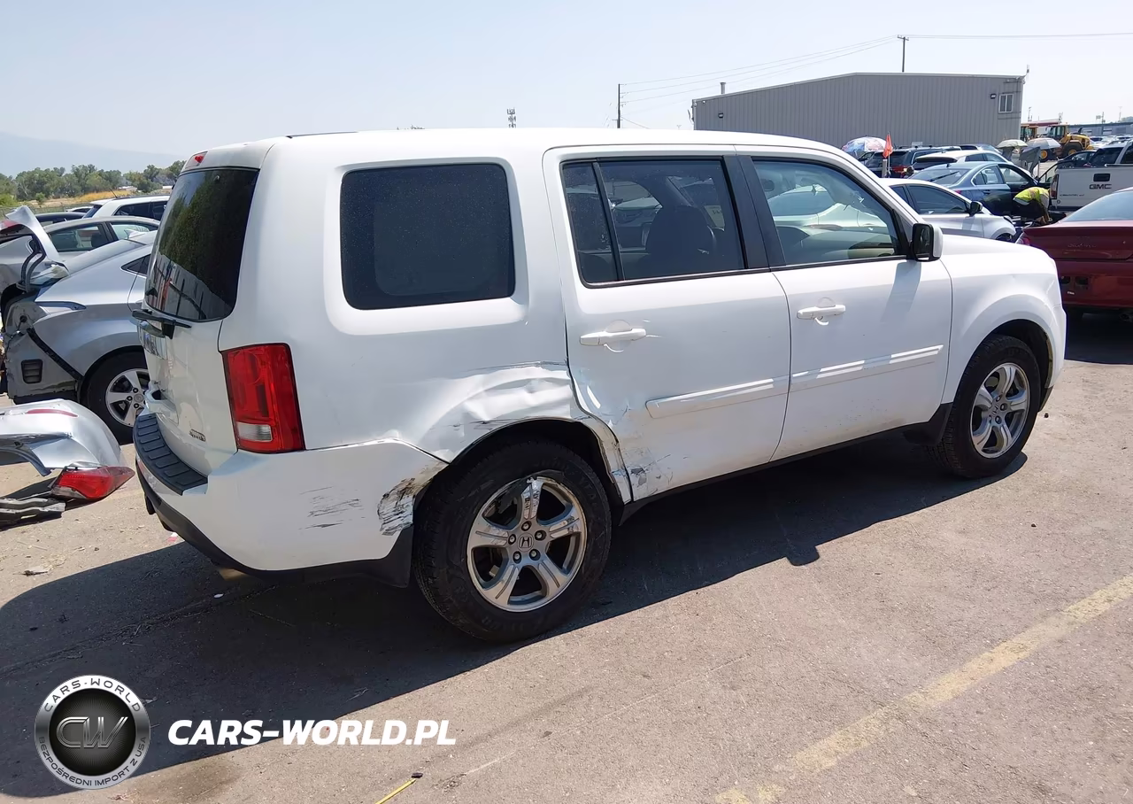 2013 Honda Pilot Ex VIN:5FNYF4H40DB044894 - 4
