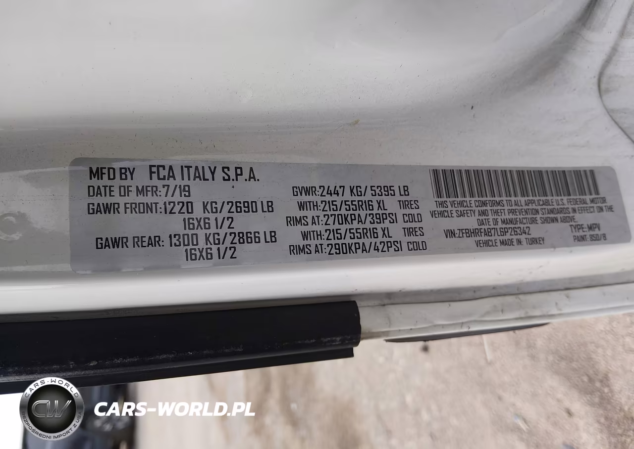 2020 Ram Promaster City Tradesman VIN:ZFBHRFAB7L6P26342 - 9