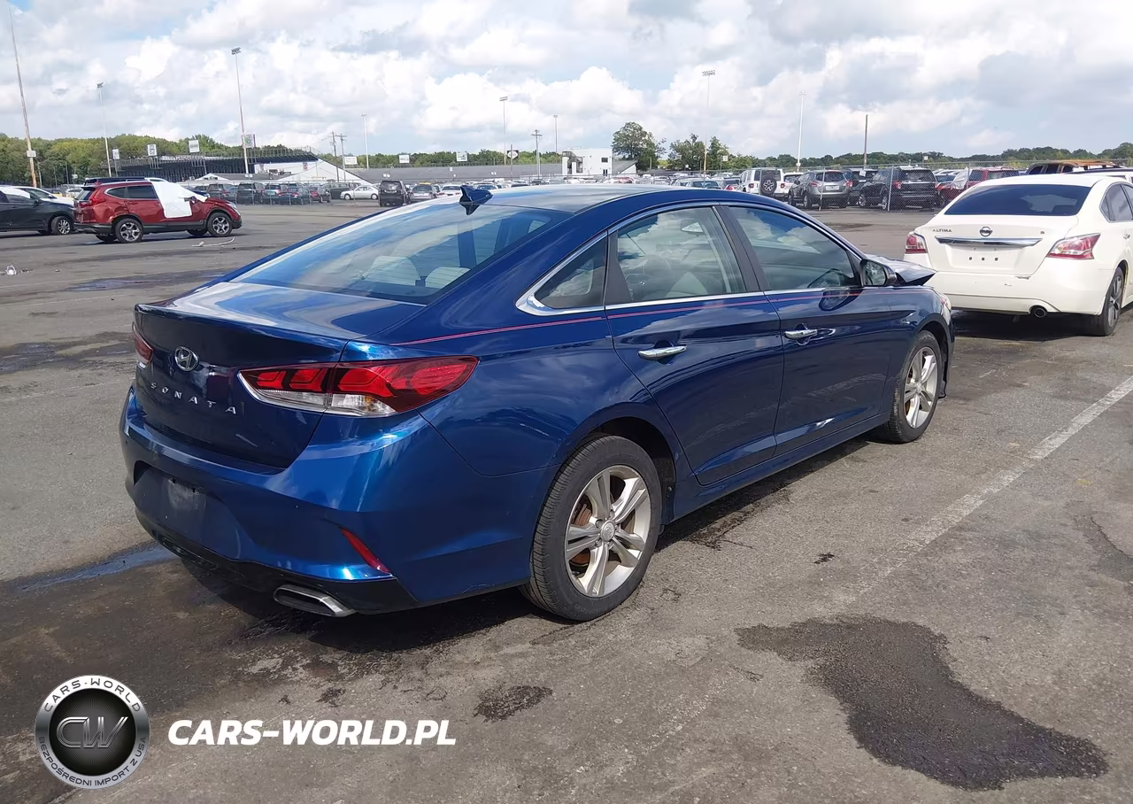 2019 Hyundai Sonata Sel VIN:5NPE34AF7KH757247 - 4
