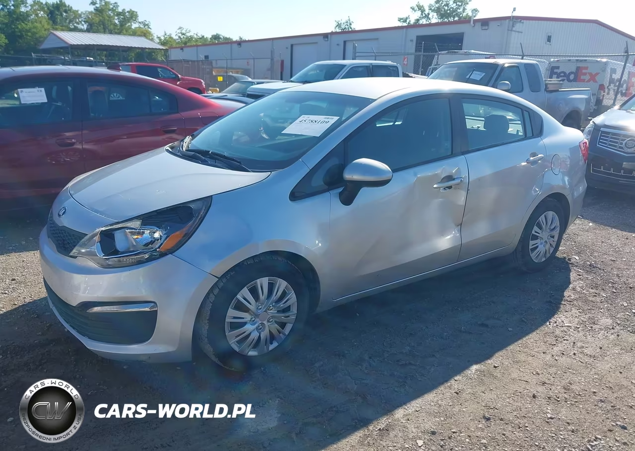 2016 Kia Rio Lx VIN:KNADM4A39G6636846 - 2