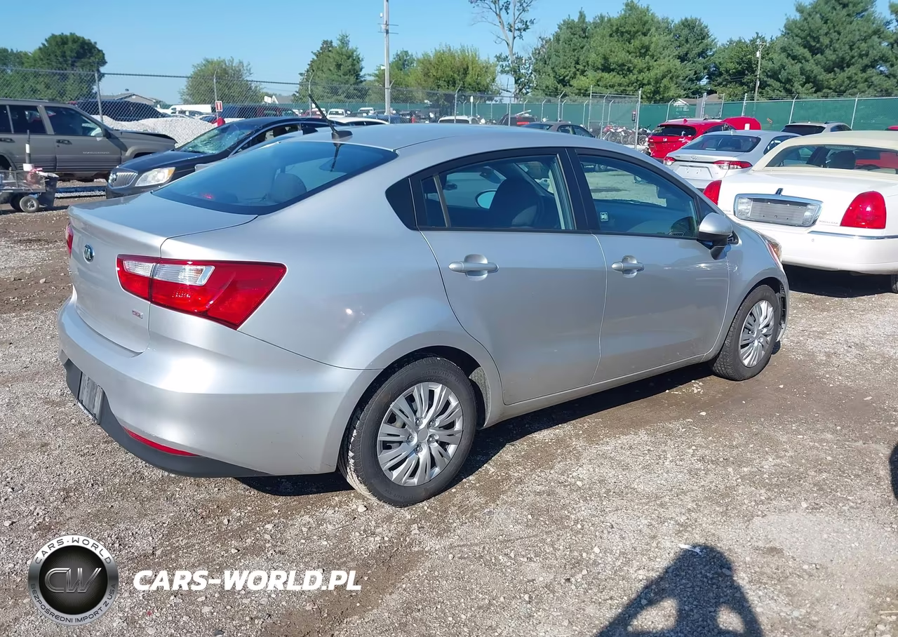 2016 Kia Rio Lx VIN:KNADM4A39G6636846 - 4