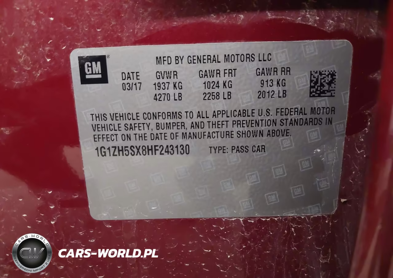 2017 Chevrolet Malibu Premier VIN:1G1ZH5SX8HF243130 - 9