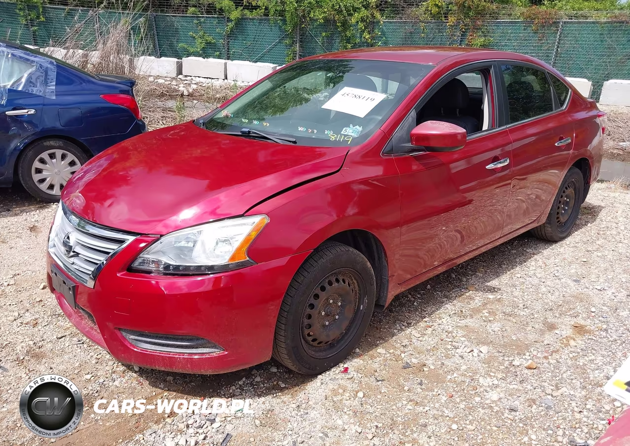2015 Nissan Sentra Sv VIN:3N1AB7AP4FL679854 - 2